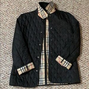 Authentic Burberry Quilted Barn Jacket